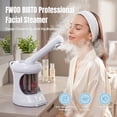 thumbnail image 4 of Facial Steamer, Nano lonic Face Steamer with Extendable Arm for Deep Cleaning and Hydration, 360°Rotating Nozzle Face Humidifier, Portable Ozone Steamer for Beauty, Spa andHome Use, 4 of 7