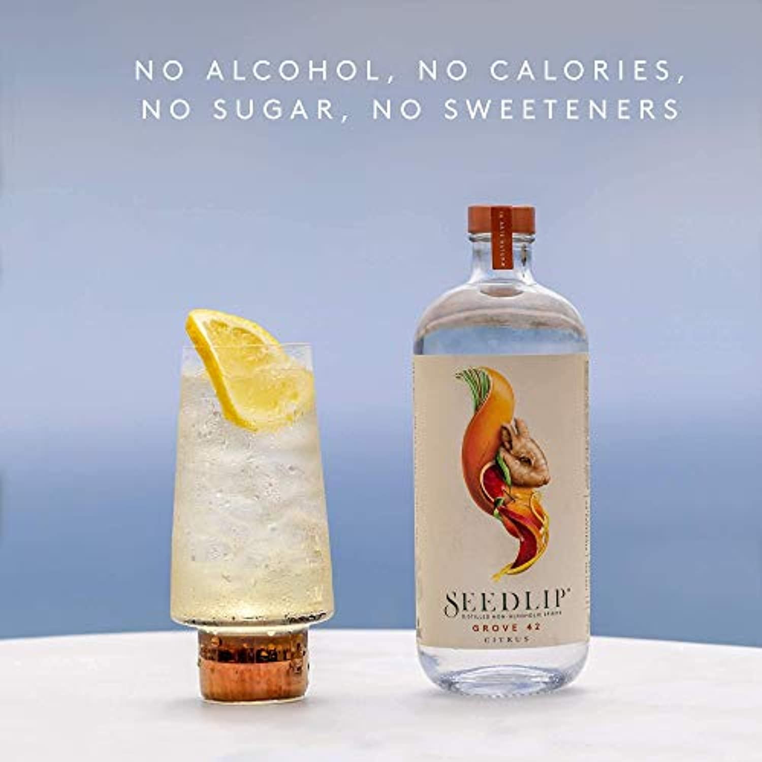 Seedlip Grove 42 -Non-alcoholic, Calorie-Free and Sugar-Free Seedlip Grove 42 -Non-alcoholic, Calorie-Free and Sugar-Free