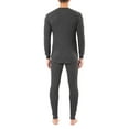 thumbnail image 3 of Men's Smith's Workwear 2-piece Thermal Set Color: Charcoal Heather Size: S, 3 of 5