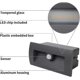 thumbnail image 5 of Nirvana Recessed wall light with motion detector for outdoor use - 6 W - LED IP65 - waterproof - 3000 K - warm white - aluminum - dark gray, 5 of 5
