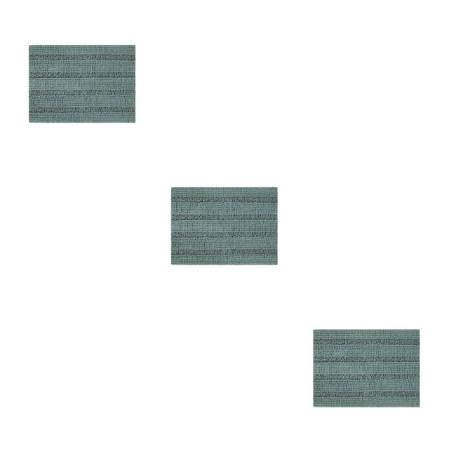 Billuyoard Alfombrilla absorbente antideslizante elegante y cómoda para baño fácil de instalar alfombrilla para suelo de baño verde agua 43*61 Type1 NO1
