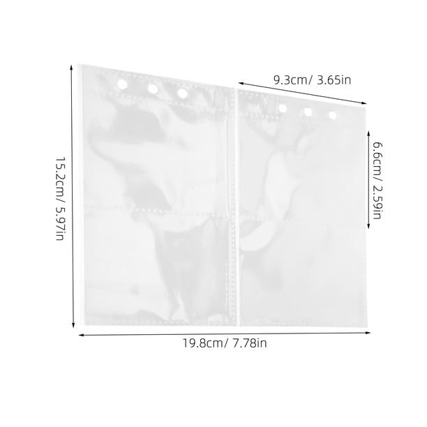 card binder inserts 320 Pockets 6 Ring A5 Inserts, JIQEZNL Premium 4 Pocket Binder Sleeves, 2.5x3.5 Inch Double Side for 6 Ring Binder, A5 Small Plastic Sleeves for Trading Card, Baseball quality product is one of the dozens of organizational tools available from EnvyPak Phenofice 30Pcs Top Loading Transparent