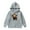 Grey, variant on WOYY Toddler Boys Casual Hoodie Cow Print Long Sleeve Pullover Hooded Sweatshirt for Kids