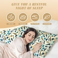 thumbnail image 4 of Disketp Fathers day Print Body Pillow Cover - Super Soft 20x54 Body Pillow Case,Long Side Hidden Zipper, 4 of 8