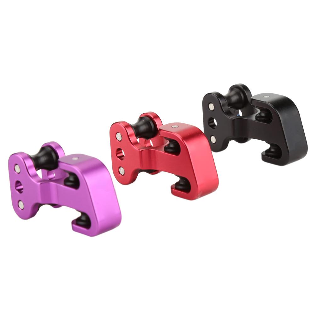 Haofy Stabilizzatore Per Arco Compound - Scivolo Per Cavi In Lega Di Alluminio - Guida A Rulli Basso Attrito - 4,5 Cm