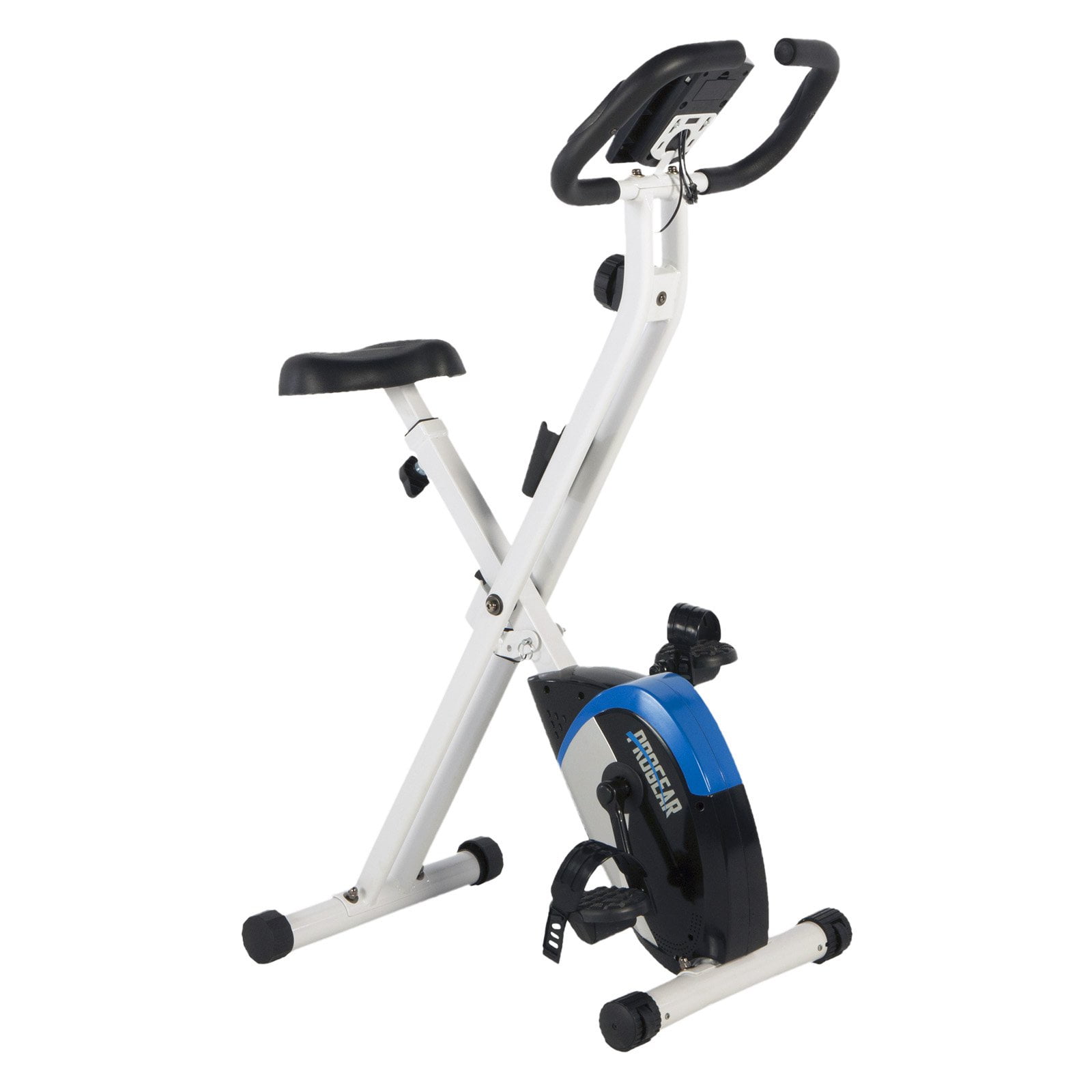 exerpeutic magnetic upright exercise bike with heart pulse sensors
