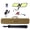 Black + Metal#2, variant on 11200 Lumen Dual-Head LED Work Light with Stand, Adjustable Tripod Construction Light for Jobsite, Outdoor Waterproof Portable Work Light with Remote, Black Metal