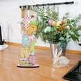 thumbnail image 5 of Binwennn Pug Statue Welcome Christmas Bundle Decorations Easter Figurines Set Of 3 Bunny And Egg Decorations For Spring Home Decoration, 5 of 5