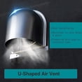 thumbnail image 2 of 6Inch 150mm Waterproof Stainless Steel Vent Vent Hood Anti-Corrosion Exhaust Extractor for Wall Air, 2 of 5