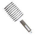 thumbnail image 1 of Bristles Detangle Comb Dry Curly Massage Arc Shape Styling Tool Flex Hair Brush, 1 of 4