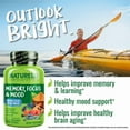 thumbnail image 3 of NATURELO Whole Food Brain Supplement - Brain Health Supplements for Memory & Focus Support - Enhance Brain Health Blend Supplement for Adults - 60 Vegetarian Capsules, 3 of 5