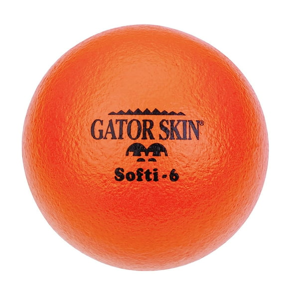 S&S Worldwide W4794OG Gator Skin Balle Softi-Orange, 6 Pouces