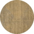 thumbnail image 1 of Ahgly Company Indoor Round Oriental Brown Industrial Area Rugs, 5' Round, 1 of 4