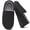 Black, variant on Women's House Slippers Closed Back Memory Foam Indoor Shoes