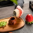 thumbnail image 5 of Fiudx Recipiente de Fresa, Elegante Tetera de Cerámica para Guardar Té, con Cierre Hermético para Mantener La Frescura, Organizador Versátil para La Cocina, Ideal para Guardar Té, Especias y Hierbas,, 5 of 5