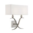 thumbnail image 4 of Savoy House Payton 16" 2-Light Transitional Metal Sconce in Satin nickel, 4 of 6