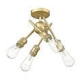 thumbnail image 3 of Axel 4-Light Semi-Flush in Brushed Champagne Bronze, 3 of 7