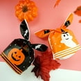 thumbnail image 3 of Happy date 48Pcs/Bag Halloween Treat Candy Bags, Halloween Rabbit Ear Packaging Bag Gift Goody Snack Sweet Bags with Twist Ties for Halloween Party Supply, 3 of 8