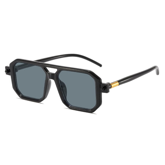 70s 80s 90s Trendy Oversized Sunglasses for Women Men Fashion Shield Aviator Sun Glasses UV400 Protection Goggles
