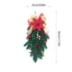thumbnail image 3 of Fiudx Guirnalda Navideña de Ratán con Diseño de Copos de Nieve, Elegante Color Blanco y Verde, Decoración Navideña para El Hogar, Perfecta para Árbol o Puerta, Temática Invernal Versátil, Tamaño 45 X, 3 of 6