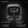 thumbnail image 3 of JBL Live Buds 3 - True wireless Noise Cancelling bud-type earbuds - Black, 3 of 18