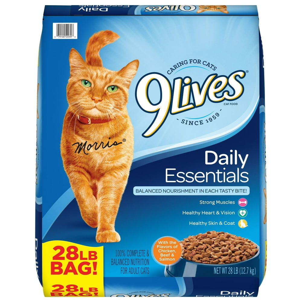 9Lives Daily Essentials Cat Food, 28Pound Bag