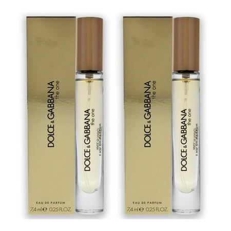 Dolce and Gabbana The One - Pack of 2 EDP Spray (Mini), 0.25 oz