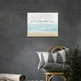 thumbnail image 3 of Scripture Wall Art Bible Verse Wall Decor Christian Inspirational Sea Beach Canvas Print Painting Pictures Artwork Home Decorations for Bedroom Living Room Office 16"x12", 3 of 6