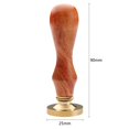thumbnail image 7 of BRANDONOMICS Antique Wood Handle Metal Christmas Sealing Wax Stamps Invitations Decor (4, 7 of 7