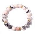 thumbnail image 1 of Pulsera de ocho planetas con piedra de estrella de la guarda y polvo esmerilado, pulsera de cuentas de cebra, joyería europea y americana, 1 of 6