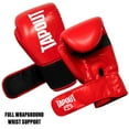 thumbnail image 2 of Tapout 14 oz Boxing Gloves With Adjustable Hook And Loop Closure - Red, 2 of 2