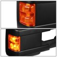 thumbnail image 4 of Power Heated Folding Turn Signal Light Side View Mirror for Right Side (Passenger Side) RH For 2008-2016 Ford F250 F350 F450 F550 Super Duty Manual Towing Rearview Mirror, 4 of 6