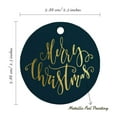 thumbnail image 6 of Inkdotpot Real Gold Foil Merry Christmas Tag Favor Hang Paper Tag 100 Piece, 6 of 7