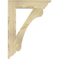 thumbnail image 3 of Ekena Millwork 4"W x 22"D x 30"H Legacy Traditional Rough Sawn Bracket, Douglas Fir, 3 of 4