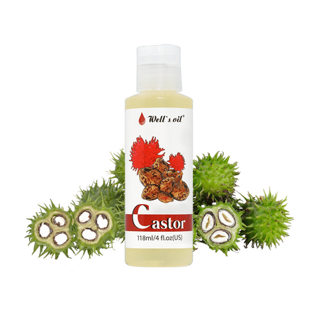 Well's Oil 100% Pure Natural Carrier Oil 4oz Castor