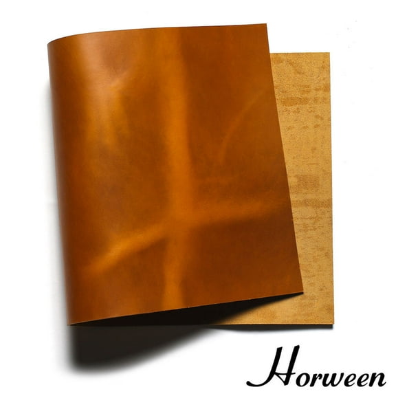Horween Cavalier Leather Panel, Sunflower