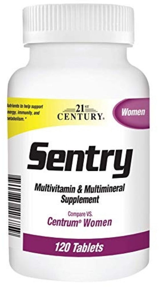 21st Century Sentry Women Multivitamins with Minerals 120 Each