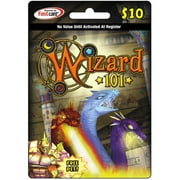 Kings Isle $10 Wizard 101 Card