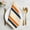Orange Blue Yellow, variant on Orange Blue Stripe Cloth Napkins, Minimalist Farmhouse Stripes Washable and Reusable Dinner Napkins Set of 4, Table Napkin for Kitchen Party Birthday Wedding Hotel Housewarming 20"x20"