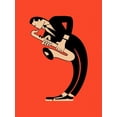 thumbnail image 2 of Rogan, Mark 12x14 Black Ornate Wood Framed with Double Matting Museum Art Print Titled - The Saxophone, 2 of 4