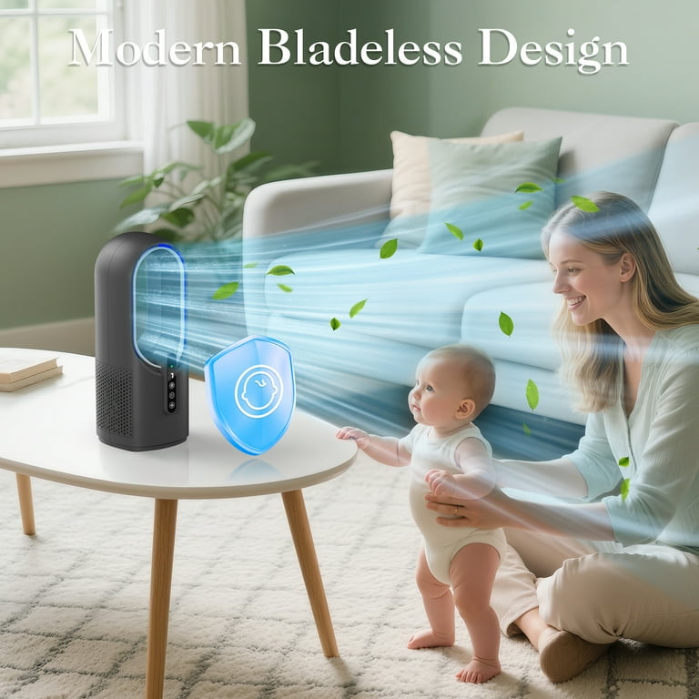 Better Homes & Gardens Bladeless Portable Fan GY