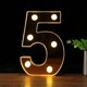 thumbnail image 1 of KAIYANG Lámpara de letras del alfabeto con luces LED para decoración de fiestas navideñas, color 5, 1 of 5
