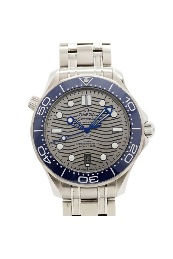 Pre-Owned Omega Seamaster 300 Master Chronometer 210.30.42.20.06.001 Gray Dial Men's Watch