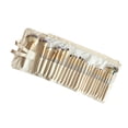 thumbnail image 1 of OULII Pinceaux de Maquillage 24 Pcs Beiges pour Application Professionnelle, 1 of 8