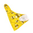 thumbnail image 6 of Wrapables® Baby Bandana Drool Bibs, Super Soft and Absorbent Bibs for Drooling and Teething (Set 8), Yellow & Gray, 6 of 7