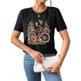 thumbnail image 1 of Playeras Deportivas Mujer Bicicletas Patrón Manga Corta Ocio, 1 of 8