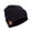 Black, variant on Opolski Unisex Soft Warm Beanie Hat Bluetooth Music Smart Cap Headset Speaker with Mic