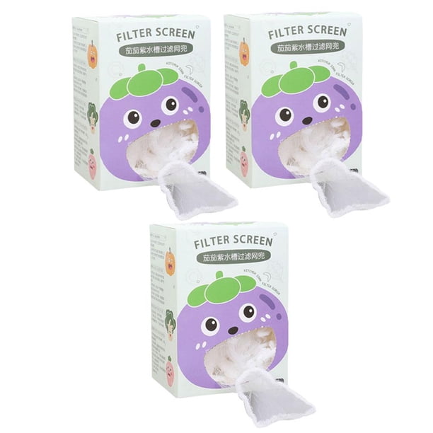 100Pcs Disposable Sink Filter Mesh Bags Sink Strainer Drain Hole blocking Strainers Cleaning Net Garbage Bag