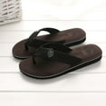 thumbnail image 2 of Men’s Flip-Flops Sandals with Arch Support, Lightweight EVA Slides for Beach Gym Pool, Non-Slip Rubber Sole,44, 2 of 6