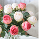thumbnail image 4 of Xiao Hua rosas artificiales, flores falsas, flores artificiales para decoración de bodas, 4 of 5